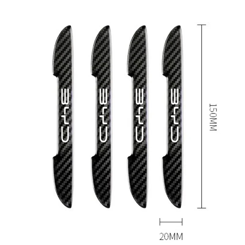Bande autocollante de protection pour porte de voiture, 4 pièces, pour BYD Dolphin 2023 EV Atto 3 Tang F3 E6 Dmi Yuan plus Song plus Tang Car