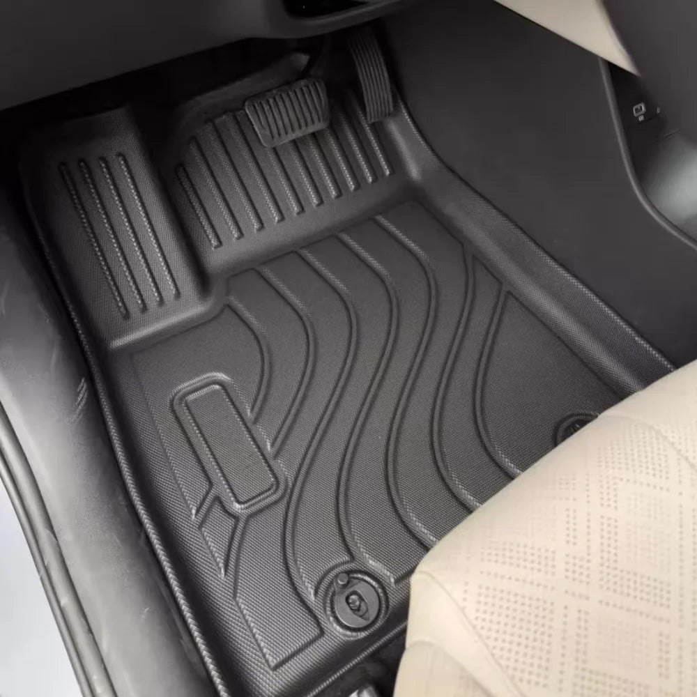 Tapis de sol de voiture Zeekr 7X 2024 2025 2026, 5 sièges, doublure de chargement toutes saisons, coussinet de coffre, accessoires imperméables en TPE