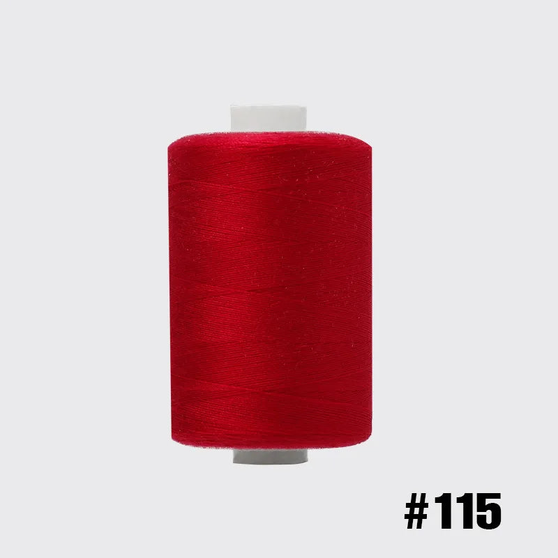 Bobine de fil à coudre 1000 polyester pour maison – broderie, point de croix, 402 yds