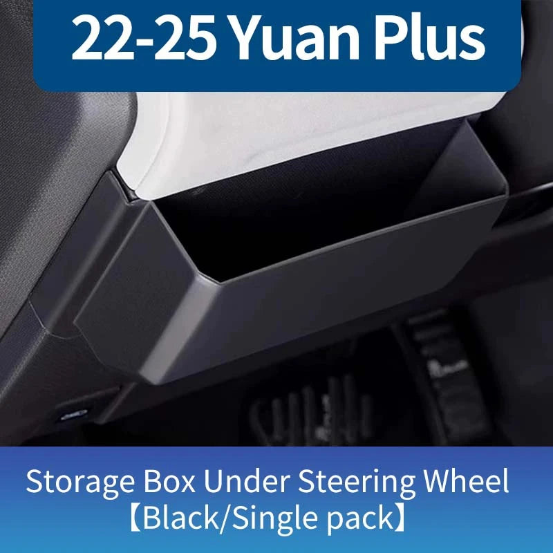 صندوق تخزين سفلي لوحدة التحكم المركزية للسيارة Byd Yuan Plus Atto 3 2022 – 2023، حقيبة تنظيم، ملحقات مقاومة للخدش والتآكل