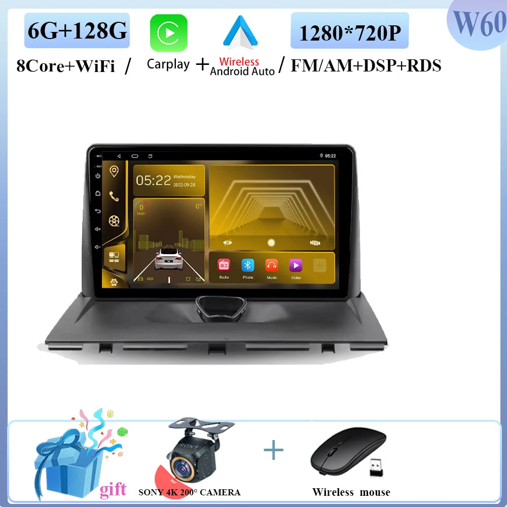 Pour Peugeot Expert 2 G9 2007 - 2017 autoradio lecteur vidéo multimédia GPS Navigation 5G wifi Android auto haute performance 2din