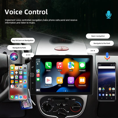 Podofo 10.4 ''HD 1Din lecteur MP5 Carplay Android Auto lecteur multimédia voiture stéréo miroir lien Bluetooth voiture Audio Bluetooth FM