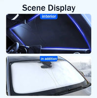 Protection UV de voiture, pare-brise avant, pare-soleil pliable, articles de protection d'été, fonction d'isolation thermique et de conservation de voiture