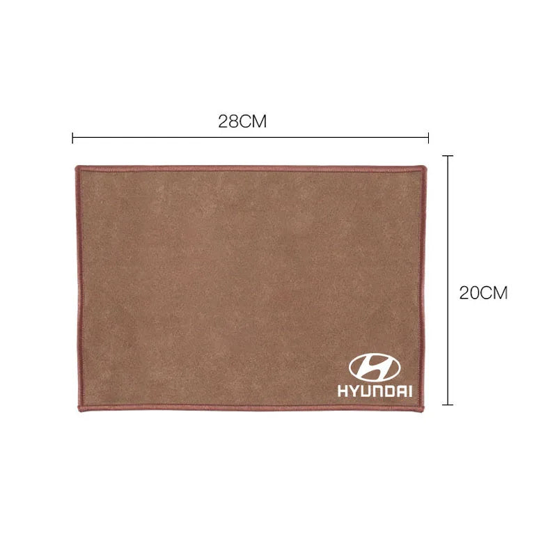 Serviette en microfibre, accessoires de nettoyage de voiture, pour Hyundai Genesis N-LINE I10 I20 I30 I40 IX20 IX35 Kona Getz Veloster Tucson