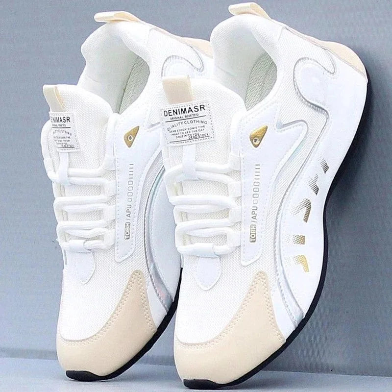 أحذية جري رجالية مسامية للربيع والخريف، أحذية رياضية كاجوال راقية، أحذية رجالية خفيفة ومريحة