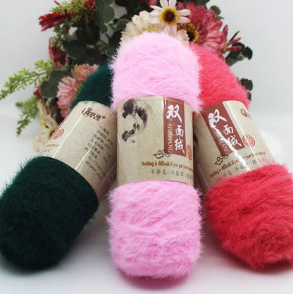 Rouleau de fil moelleux en cachemire à 3 plis, 100 g/rouleau, tricot coloré, laine super douce tricotée, Crochet pour bébé, écharpe pour bébé, fil épais