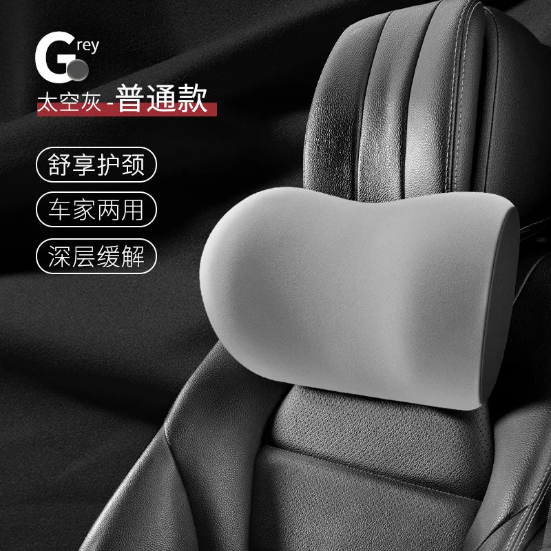 Appuie-tête de voiture, support lombaire, coussin de siège de voiture, coussin lombaire, oreiller chauffant électrique pour voiture, oreiller de protection du cou