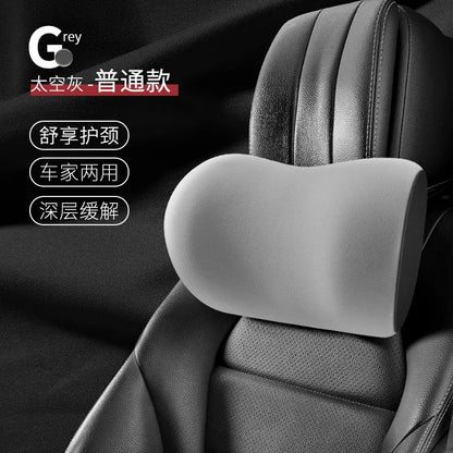 Appuie-tête de voiture, support lombaire, coussin de siège de voiture, coussin lombaire, oreiller chauffant électrique pour voiture, oreiller de protection du cou