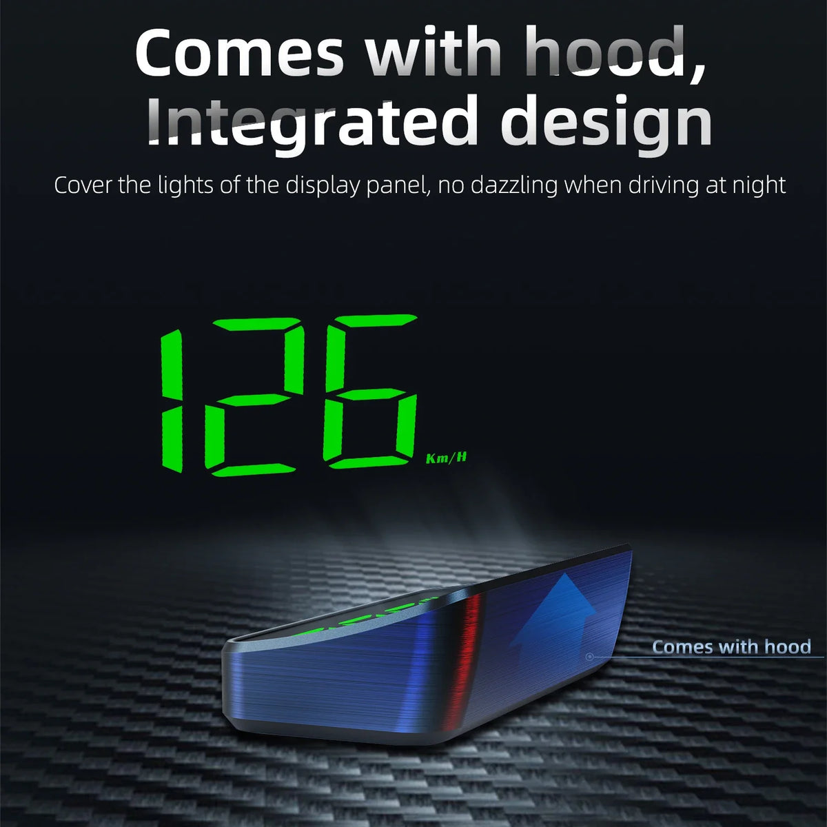 Projecteur de pare-brise M2 GPS HUD, affichage tête haute, Projection sur verre, compteur de vitesse de voiture automatique, accessoires électroniques Plug and Play