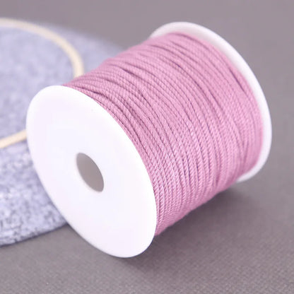 Corde de coton pour macramé, ficelle, ficelle, fil, artisanat, couture, tentures murales faites à la main, bohème, fête de mariage, décoration d'intérieur, 1.2mm, 37m