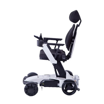 2025 offre spéciale Bluetooth contrôle en aluminium pliant léger motorisé fauteuil roulant électrique pour personnes handicapées