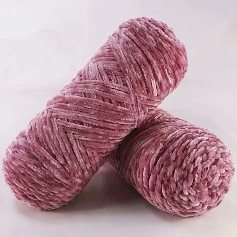 Fil de velours doux en chenille pour modules ogo 1, fil de peluche DolDave Baby, accessoires Amigurumi, bricolage, 100% polyester, 100g, 130m