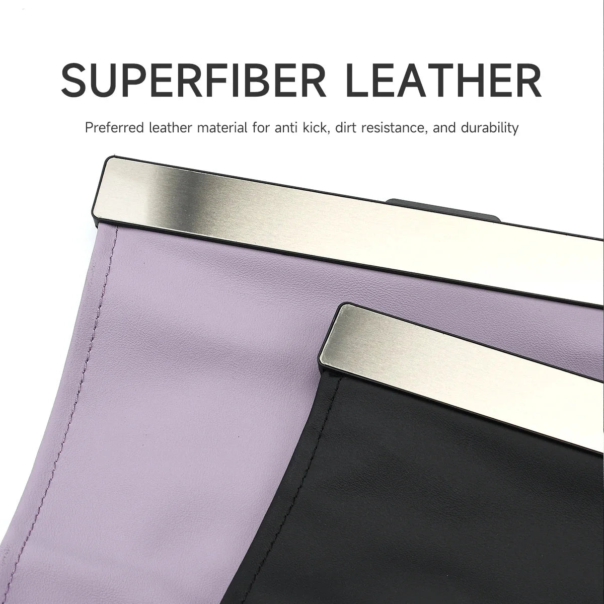 Sac poubelle en cuir monté sur voiture, avec lumière LED, interrupteur magnétique, sac de rangement arrière pour sièges, poubelle de voiture, Installation Portable