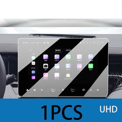 Film trempé de protection TV arrière de Navigation pour instruments de voiture Zeekr 009 2023 2024 2025 2026, accessoires d'intérieur antidéflagrants