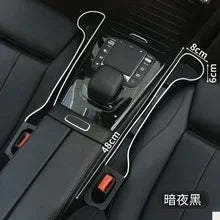 Organisateur de remplissage d'espace de siège de voiture, 2 pièces, mise à niveau du remplissage d'espace de siège latéral de voiture avec porte-gobelet et support pour téléphone, organisateur d'espace de siège de voi