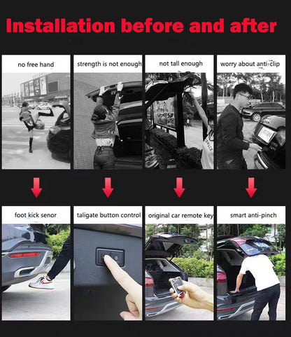 Hayon électrique pour BYD DMi 2022 – 2023, boîte arrière réaménagée, porte arrière électrique intelligente, ouverture électrique
