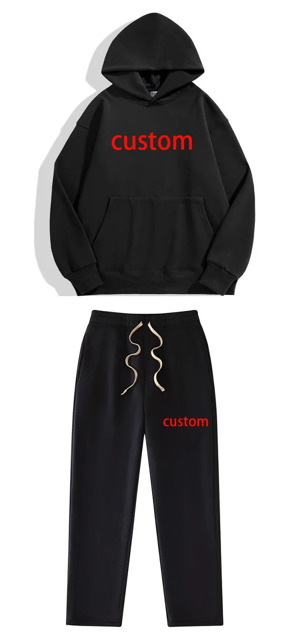 Sweat à capuche homme 500 GSM en coton épais, couleur unie, nouvelle collection automne-hiver, personnalisable avec votre logo de marque, style décontracté