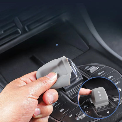 Colliers de changement de vitesse en Silicone, couvercle de protection du levier de vitesse, Modification intérieure de voiture décorative, pour BYD Sea Lion 07 EV 2024 2025