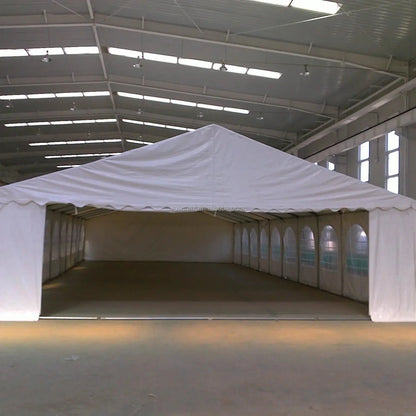 Grande tente pour événement de fête de mariage, matériau de haute qualité, Durable, facile à installer, capacité de 200 personnes