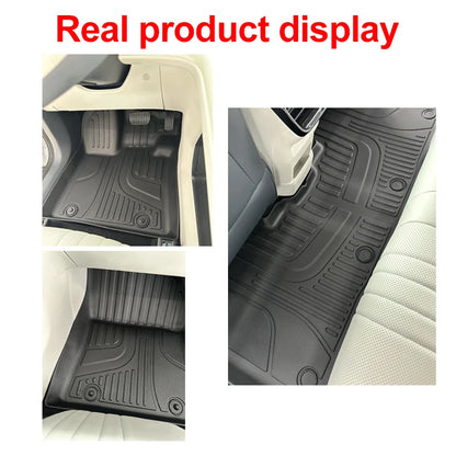 Tapis de sol de voiture pour Geely EX5 Galaxy E5 2024 2025 2026 LHD, imperméable, boue, coussinet complet, facile à nettoyer, matériau TPE, accessoires