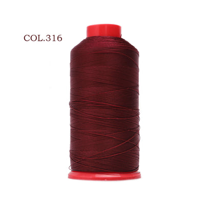 TEX 70 fil collé en Nylon 0.3MM robuste résistance à la rupture rembourrage en cuir chaussures toile point de couture 210D/3 1500 mètres