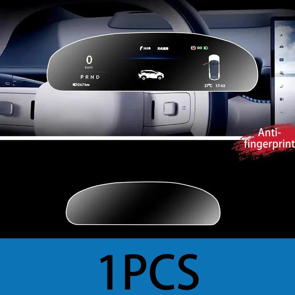 Pour Zeekr 7X 2024 2025 2026 Instrument de voiture Navigation arrière TV divertissement accoudoir protéger Film trempé accessoires intérieurs