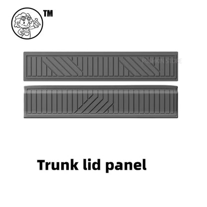 Tapis de sol de voiture pour Zeekr 9X 2025 2026, tapis de coffre en TPE et doublure de chargement, tapis de coffre toutes saisons, accessoires de doublure de sol