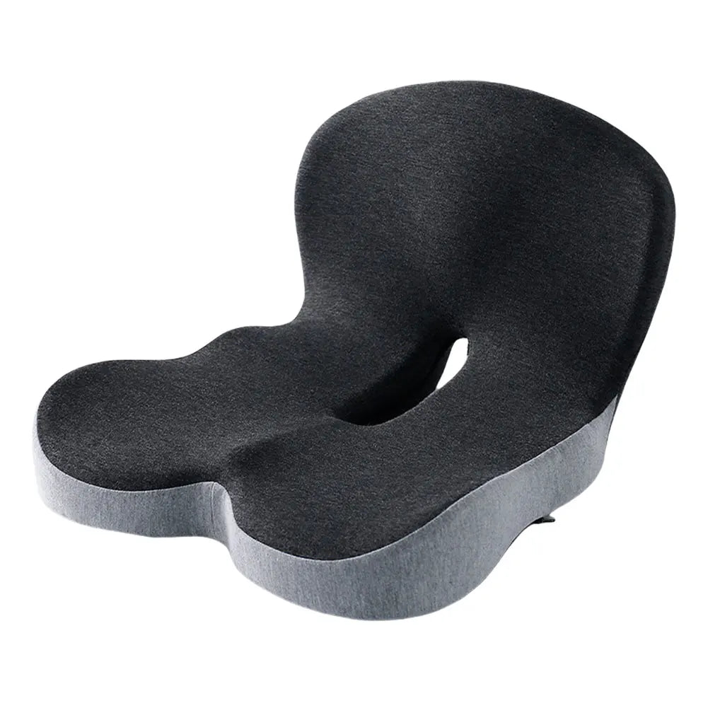 Coussin de chaise de bureau intégré en forme de L en mousse à mémoire de forme, avec Support arrière, coussin de siège de voiture pour employés de bureau, conducteurs de voiture