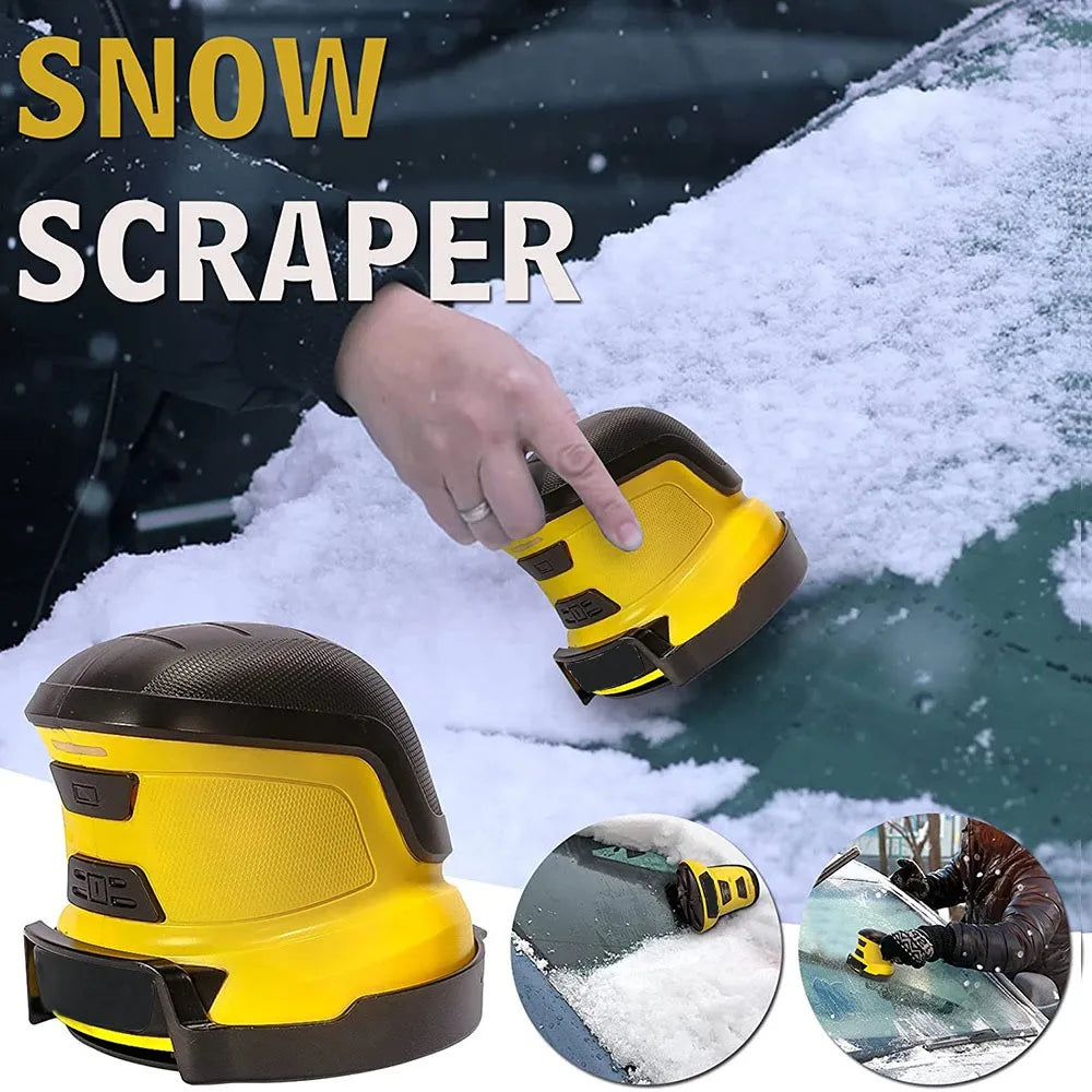 Grattoirs à glace électriques pour voiture, pare-vent, grattoir à neige portatif pour voiture, outil De glace électrique portatif Rechargeable par USB