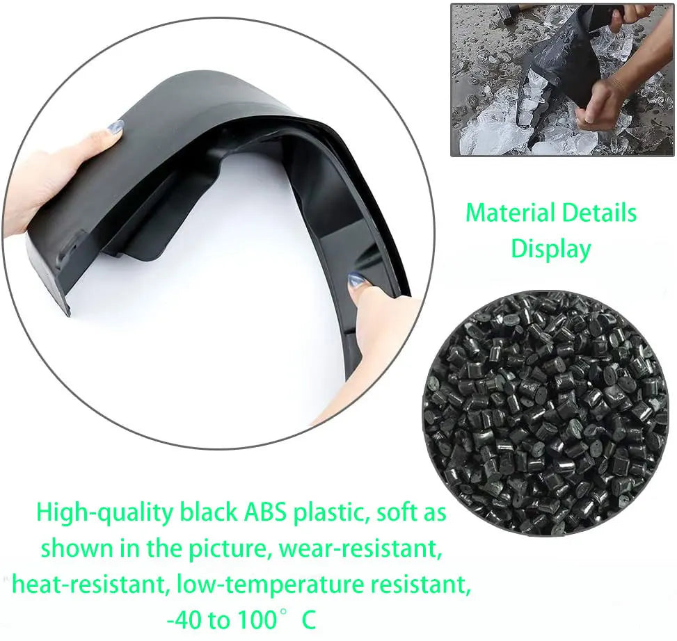 Garde-boue pour BYD Atto 3 Yuan Plus EV 2022 2023 2024, pièces de roue avant et arrière de voiture, accessoires de garde-boue