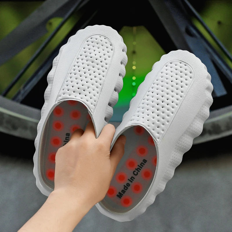 Nouvelles pantoufles de massage EVA légères pour hommes et femmes 2026 – Chaussures décontractées de sport pour couple, idéales pour la plage et l'extérieur
