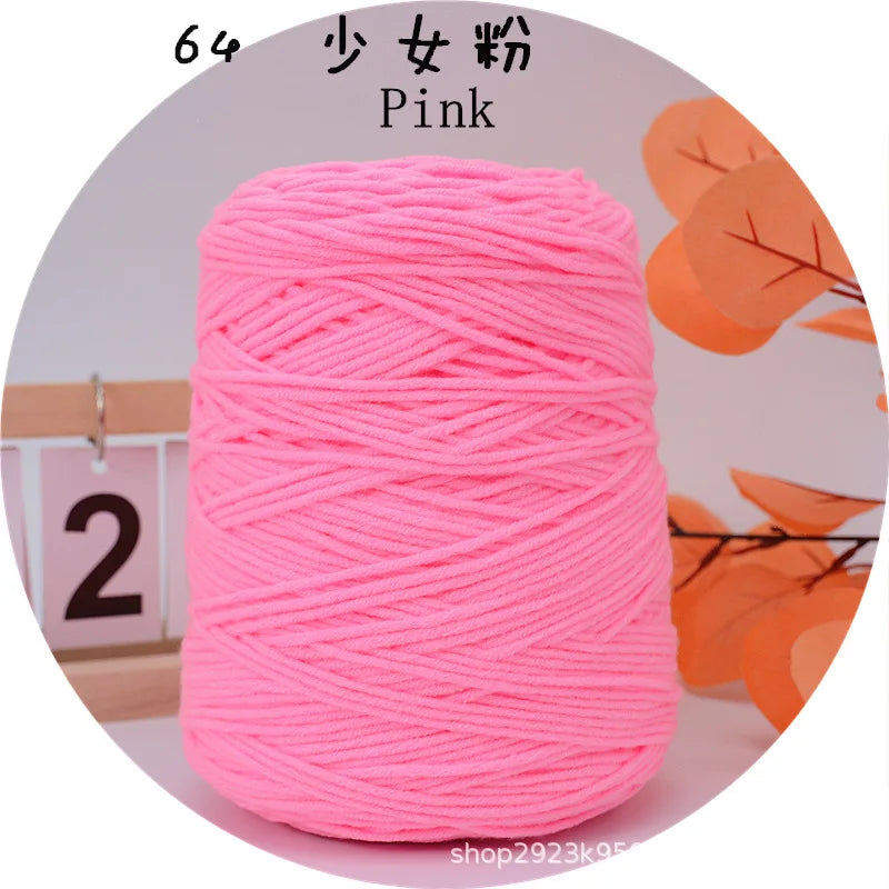 Pistolet à touffeter spécial 400g, 8 brins de coton au lait, ligne de saillie acrylique, broderie, tapis de coussin, fil de touffetage personnalisé