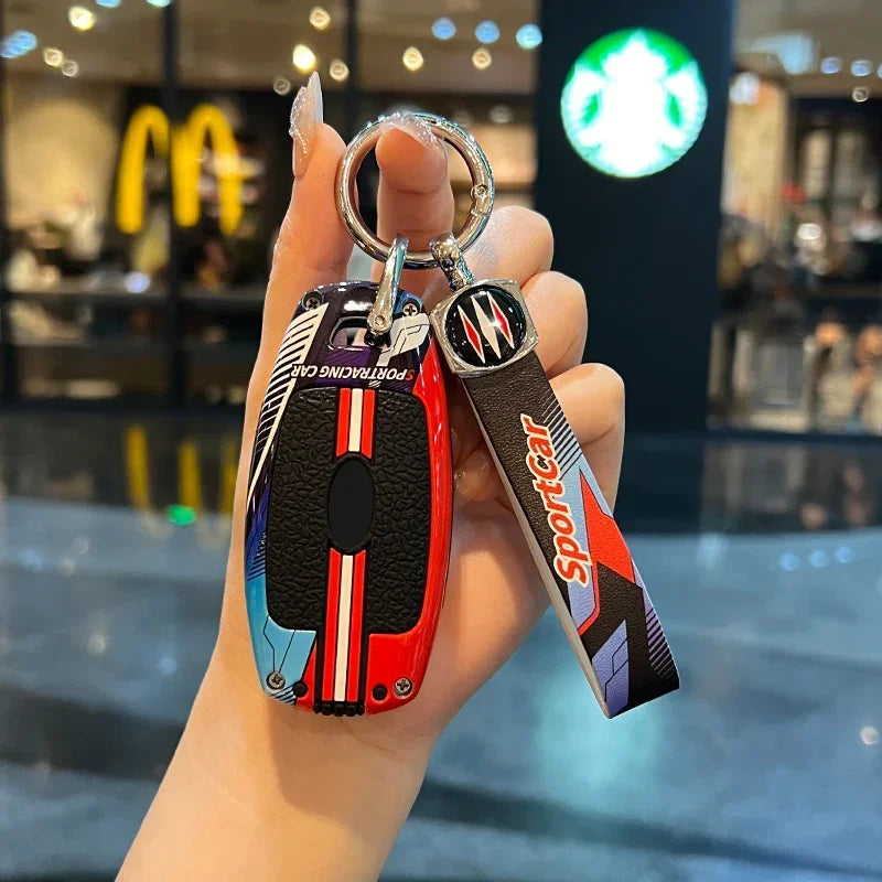 Étui pour clé de voiture en métal, housse pour Hyundai Accent Solaris Sonata Palisade Kona Azera Creta I20 I30 IX35 IX25 Elantra Grandeur Ig