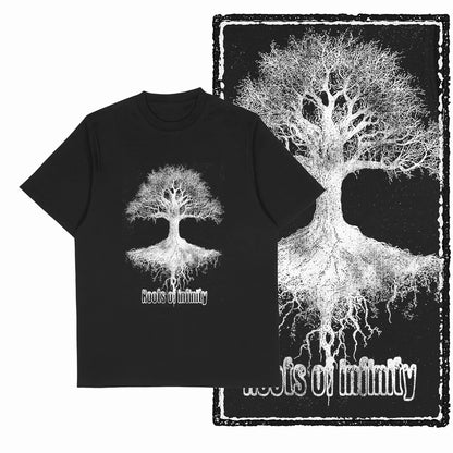 Coolmind MAX yggdrasil printed Exclusive graphic men T shirt 100% cotton big size streetwear men tshirt cool t-shirt tee shirts