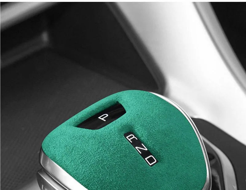 Coussinet d'engrenages de voiture pour BYD Song Plus/ Pro 2021 – 2023, collier de levier de vitesse, poignée de changement de vitesse, autocollant, couverture, garniture de moulage de style intérieur