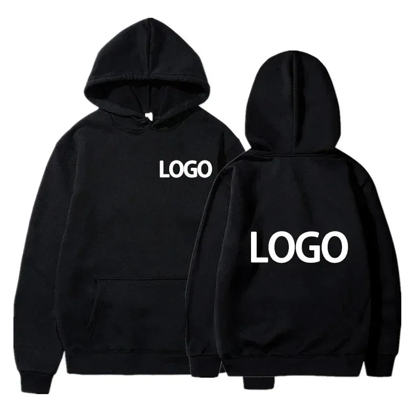 Pull à capuche pour hommes et femmes, vêtements décontractés amples personnalisés pour équipe, à la mode et personnalisés 80% polyester, 20% coton