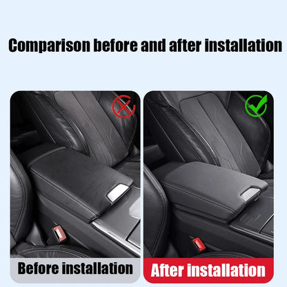 Boîte d'accoudoir de voiture, plaque de couverture décorative, pièces de modification intérieure, pour Audi A6 C8 A7 C8 2018 2019 2020 2021 2022 2023 2024