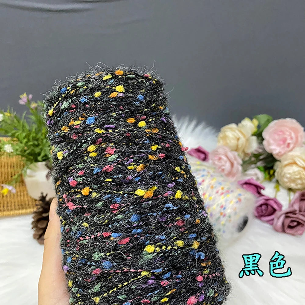 250G/groupe bonbons haricots Mohair doux moyen épais laine tricot écharpe pull automne et hiver à la main laine fil Crochet fil