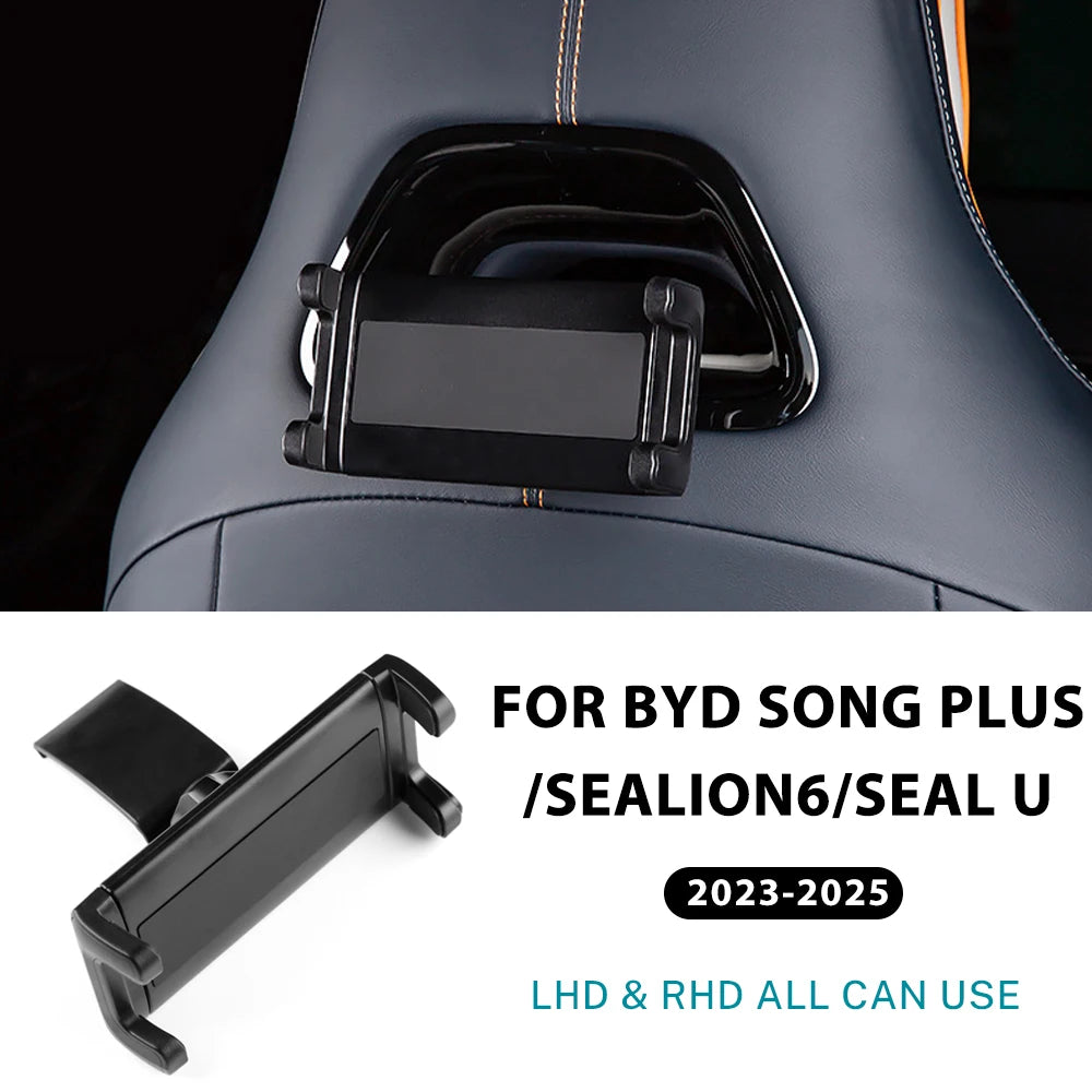 Support multimédia arrière spécial pour iPad et téléphone pour BYD Song Plus ATTO 3 2023 2024 2025 Sealion 6 Seal U Atto3