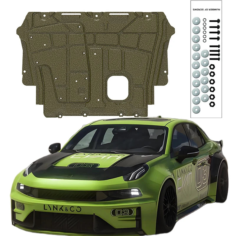 Panneau de garde-boue en alliage de qualité supérieure, panneau de plaque de garde-boue pour LYNK & CO 03 2018 – 2023 1.5T 2.0T