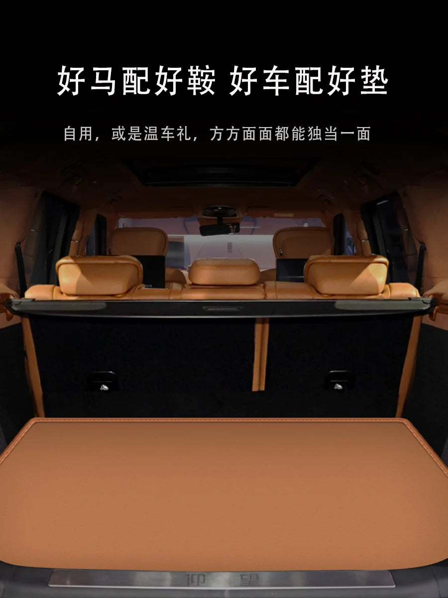 Polymère de coffre en cuir pour BYD YangWang U8 2023 TPE XPE