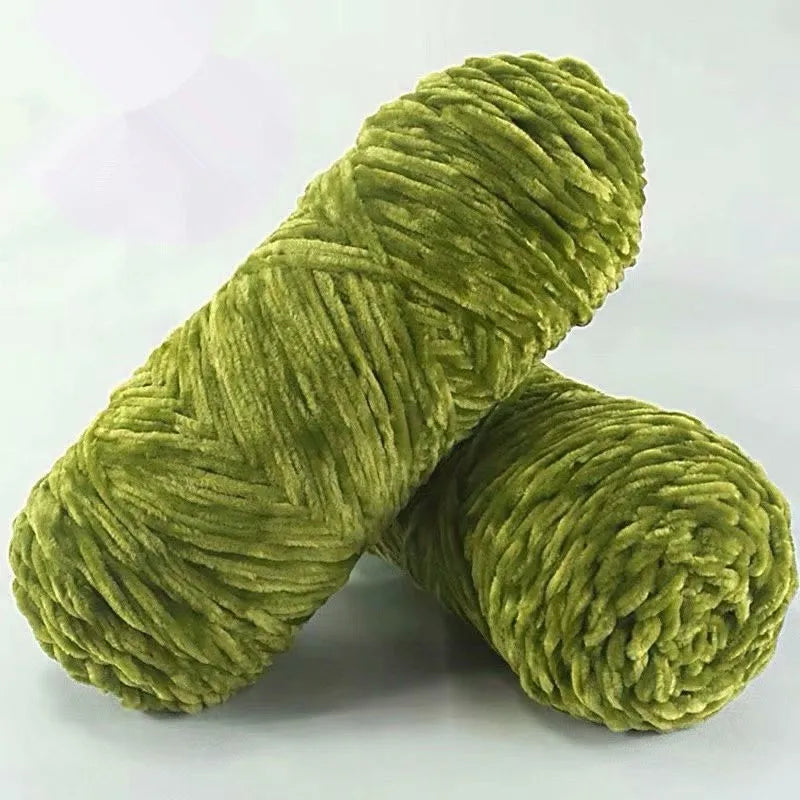 Fil de velours doux en chenille pour modules ogo 1, fil de peluche DolDave Baby, accessoires Amigurumi, bricolage, 100% polyester, 100g, 130m