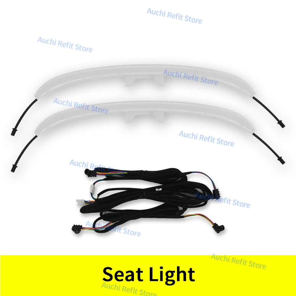 Lumières d'ambiance LED 3/64 couleurs, pour Mercedes Benz W205 X253 classe C GLC coupé C43 C63s, Instrument intérieur, lampe décorative, rénovation