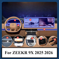 Film de Protection PPF pour ZEEKR 9X 2025 2026, transparent, TPU LCD, panneau d'équipement de Navigation GPS, Console centrale, accessoires de voiture