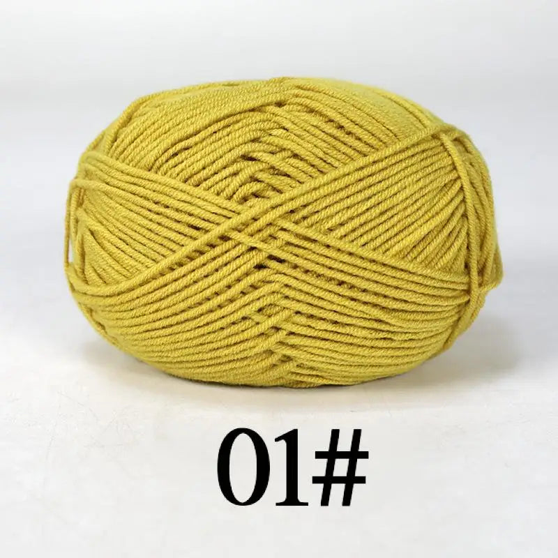 Combinaison de fils de coton au lait, couleurs mélangées, ensemble de fils à tricoter au Crochet pour bricolage artisanal, pull, écharpe, tricot, 5 pièces