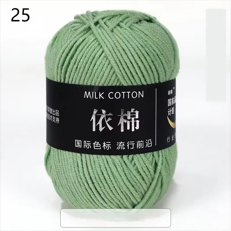 Nouveau 10 pièces série rose fil lait coton fil combinaison Crochet tricot fil ensemble pour bricolage à la main artisanat pull écharpe tricot