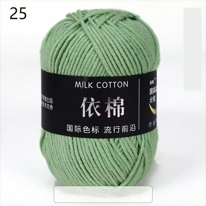Nouveau 10 pièces série rose fil lait coton fil combinaison Crochet tricot fil ensemble pour bricolage à la main artisanat pull écharpe tricot