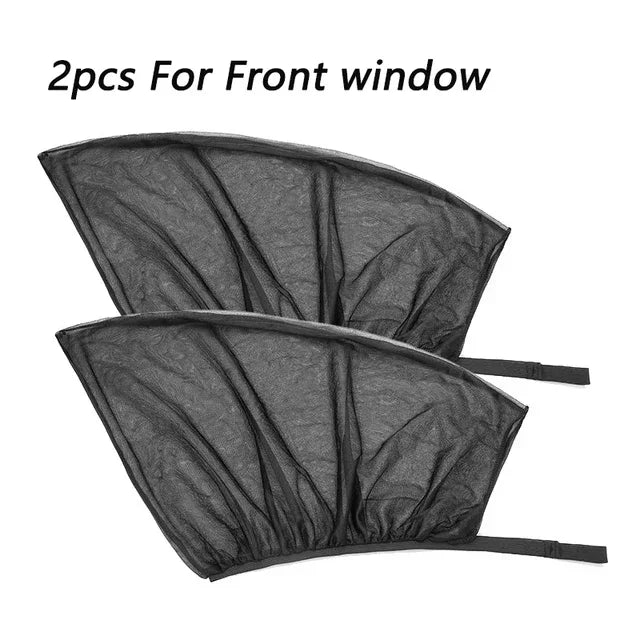 Parasol de pare-brise de voiture avec 360 ° Pare-soleil pour fenêtre avant, poignée pliable à Rotation, Protection UV, accessoires de voiture d'été