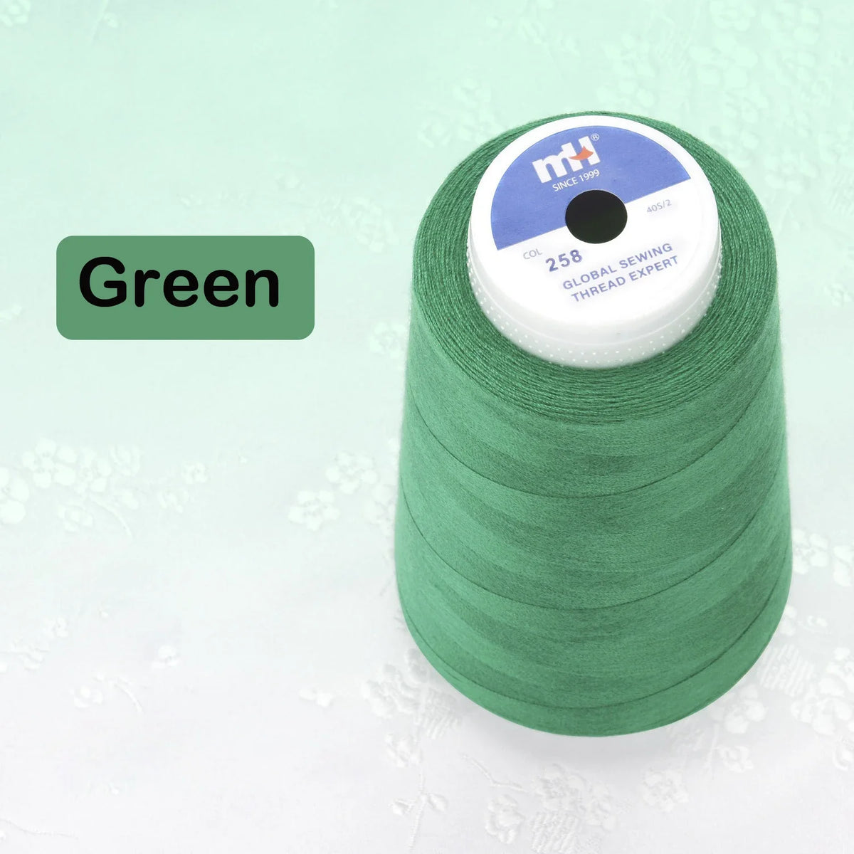 بكرة خياطة 402 ياردة، أبيض/أسود قوي، للاستخدام مع الآلة والخياطة المنزلية