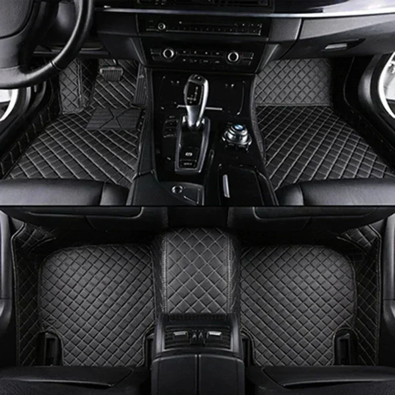 Tapis de sol de voiture personnalisés pour Xpeng G9 2022 – 2023, accessoires d'intérieur de mode pour tous temps, tapis en cuir automobile, coussin de coffre